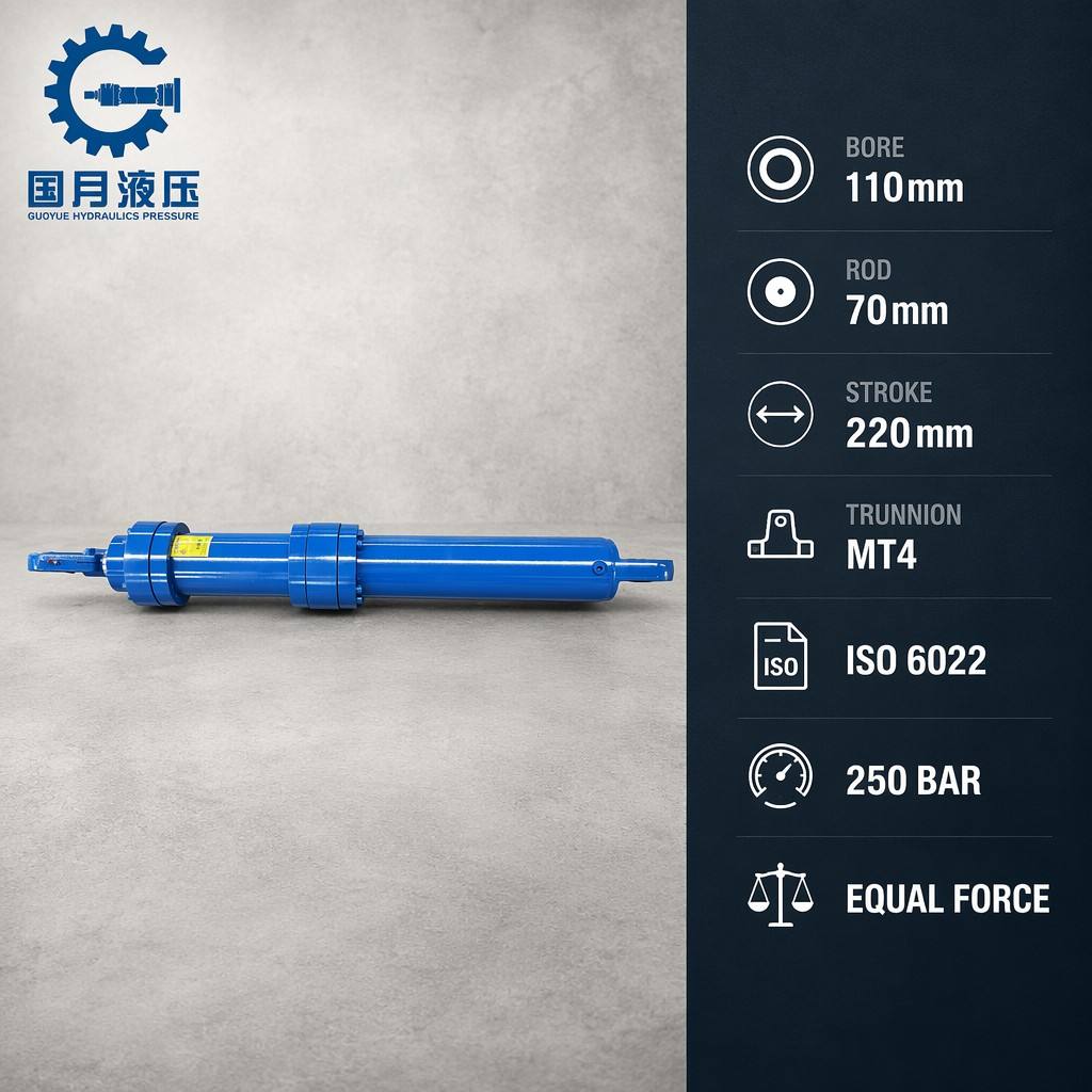 Metallurgical oil cylinder CGH1 MT4 110-70-220