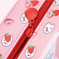 Fresh Milk Box Pencil Bag PU Leather Big Pen Case for Student Cute Panda Strawberry Banana Stationery Office School A6454