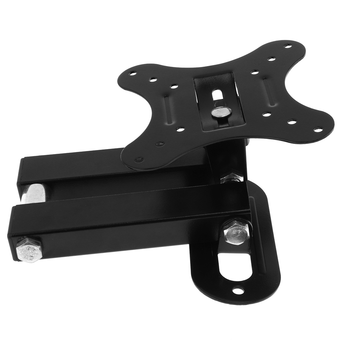 Universal 10KG TV Wall Mount TV Holder Rotate TV Wall Bracket Tilt Swivel TV Stand 15° Tilt for 14-27 Inch LCD LED Monitor