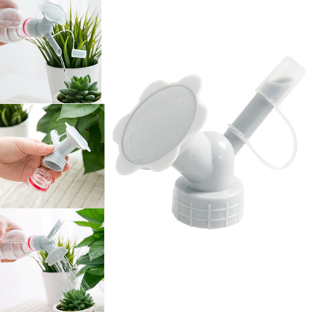 2In1 Plastic Sprinkler Nozzle For Flower Waterers Bottle Watering Cans Sprinkler