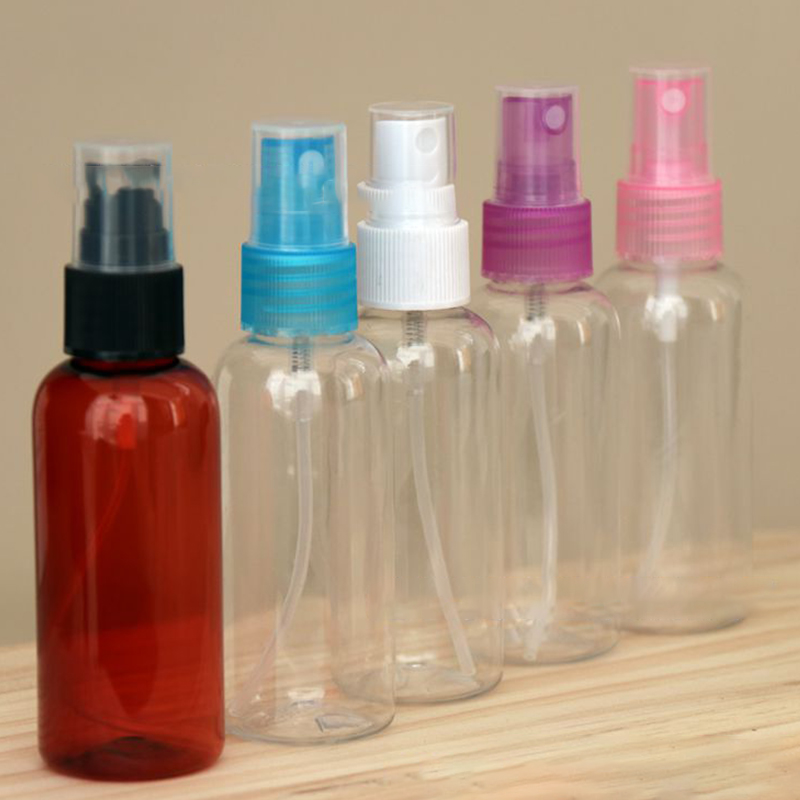 1Pcs 120ml Portable mini Transparent Plastic Empty Spray Bottle Refillable Bottle Perfume Bottle Empty Bottle Cosmetic Container