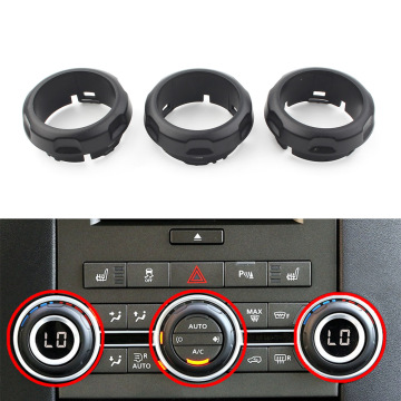 3Pcs Car Air Conditioning Panel Knob Central Control For Land Rover LR4 Discovery 4 Range Rover Sport