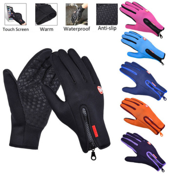 Touch Screen Motorcycle Gloves for Winter Moto Gloves Outdoor Sport Gloves Warm Women Man Anti-slip Waterproof Guantes Moto