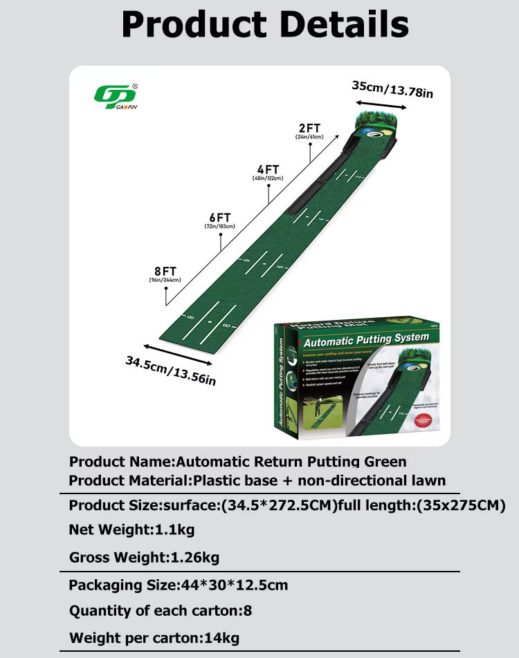 Golf Putting Mat 3 Hole Portable Indoor Outdoor Eco-Friendly Dual Color Realistic Green Practice Surface Lightweight Travel Golf1