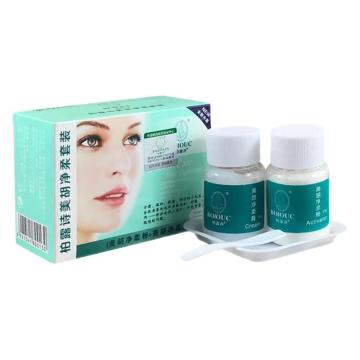 Hair Bleaching Cream Mustach Removal Dark Hair Whitening Women Mustache Remove Eye Brow Bleach Fast Permanent