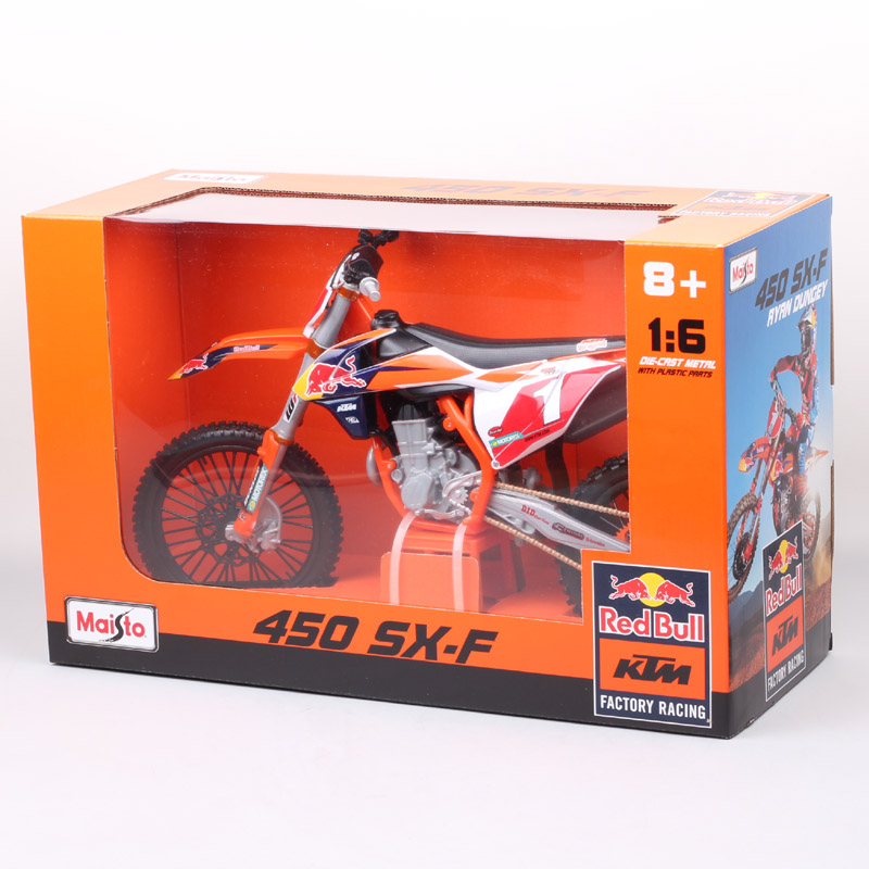 1:6 Scale 2017 Maisto Big 450 SX-F SXF NO.1 Ryan Dungey #25 Marvin Musquin Motocross Model Dirt Bike Diecast Toy Motorcycle Boys