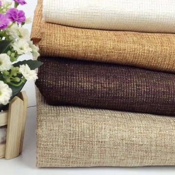 Jute Linen Look Metallic Fabric,Table Cloth Fabric,Tissus Fabrics for Photograph Background,Diy Sewing Material