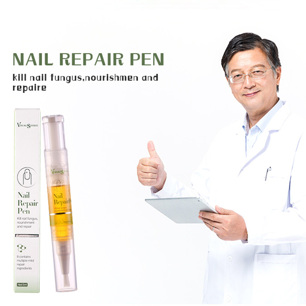 5ml Nail Cuticle Oil Pen Onychomycosis Paronychia Nail Treatments Anti Toenail Fungus Nail Nail Oil Products TSLM2