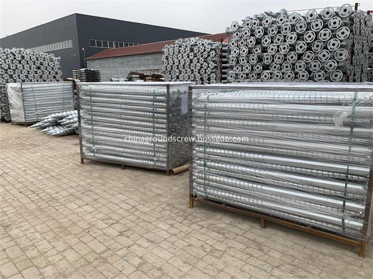 steel ground screws