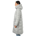 women's long down jacket parka outwear with hood quilted coat female plus size cotton quality warm clothes outwear 19-053