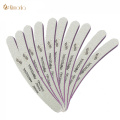 10Pcs Professional Nail Files Sanding Curved Multifunctional Nail Buffer For Nail Art Tips Manicure 100/100 Grit Beauty Nail Art
