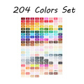 204 colors marker