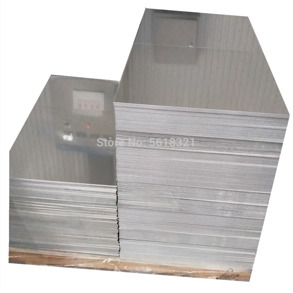 DIY 6061 aluminum plate High hardness Aluminum Sheet 3/5/8/10mm 200*100mm 100*100mm
