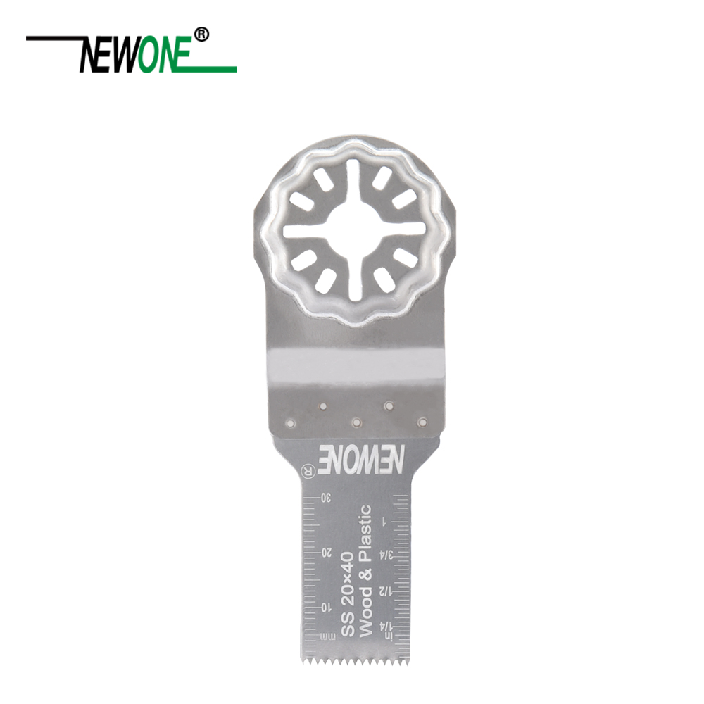 NEWONE Starlock 10mm/20mm/32mm Stainless Steel Saw Blades fit Power Oscillating Tools multi-function tool for Cutting Wood