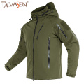 TACVASEN Men's Tactical Jacket Winter Sports Hiking Skiing Windproof Fleece Lined Army Coats Multi-Pockets Outdoor Jackets M-4XL