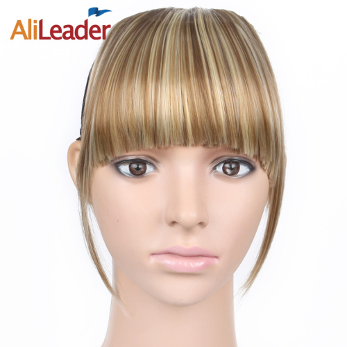 Synthetic Clip In Fringe Extension Fake Hair Fringe Supplier, Supply Various Synthetic Clip In Fringe Extension Fake Hair Fringe of High Quality