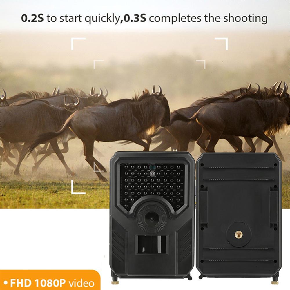 PR-200-B Trail Camera Outdoor Scouting Camera 0.8s Trigger Time PIR Sensor Wide Angle Infrared HD Night Vision Hunting Cameras