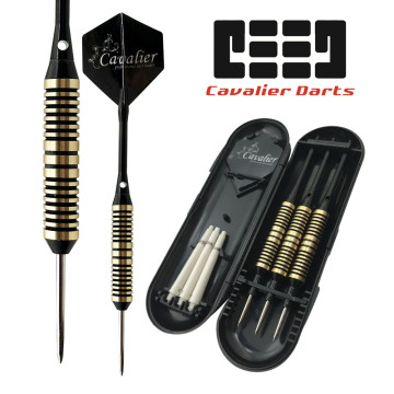 Cavalier 3 pcs Brass 22g Steel Tip Darts Professional Needle darts for Sporting Game Aluminum Shaft Darts nice flight