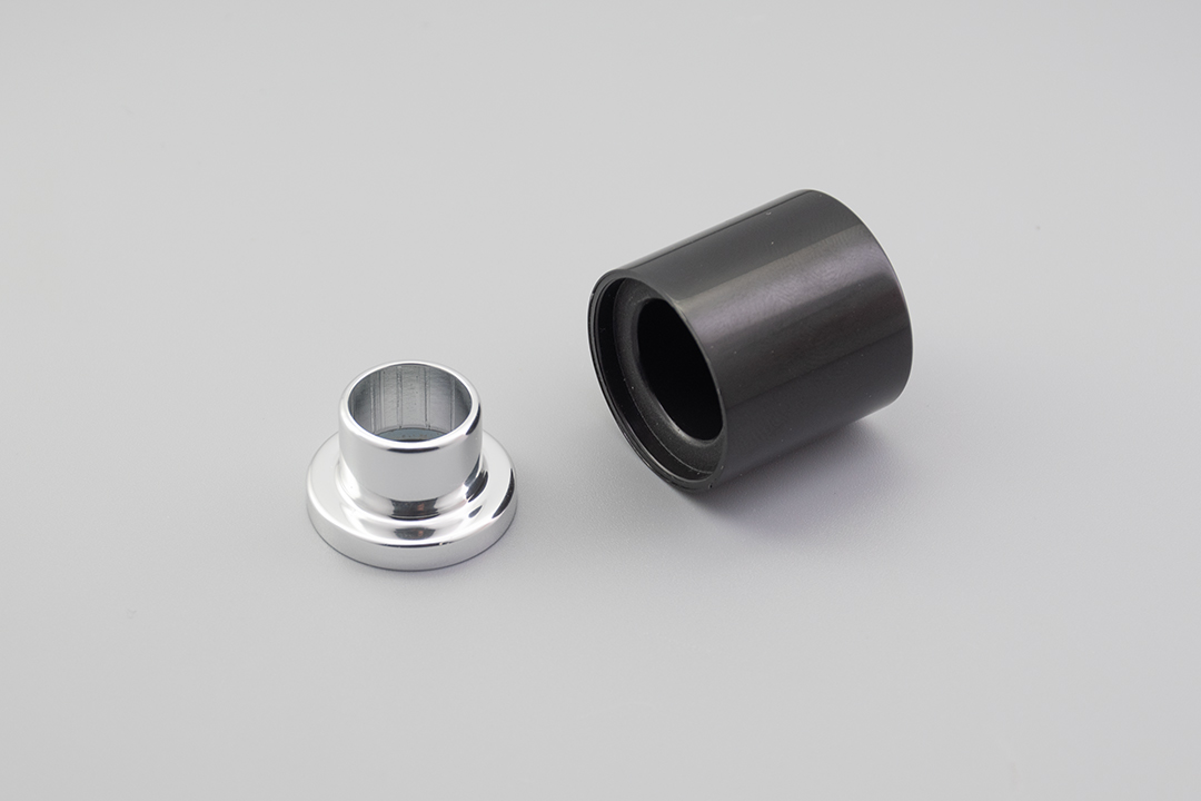 13mm glossy black Perfume Bottle Magnetic Caps & Collars