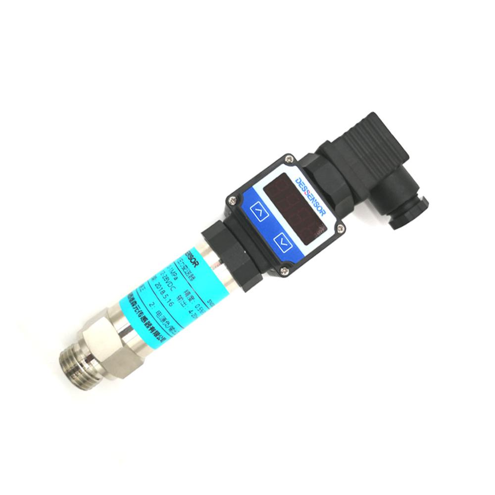 Pressure Transmitter G1/2" 4-20mA Output Numerical Display Water Gas Oil Pressure Transducer