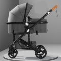 Belecoo High Landscape Baby Stroller 2 in 1 Portable Baby Pram High Quality Pushchair for 0-3 Years Baby