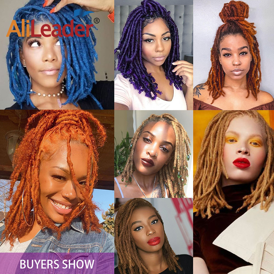 Human Hair Dreadlocks different colors