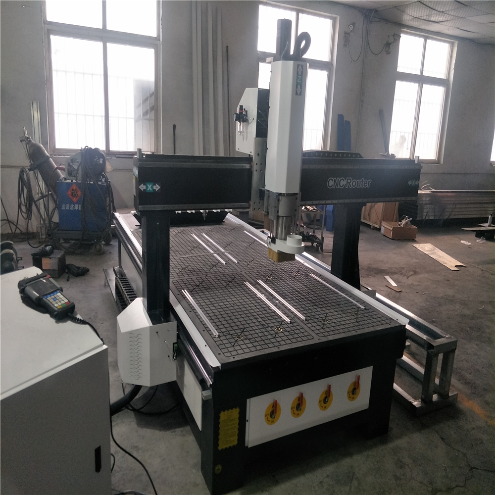 Automatic 1325 ATC CNC wood boring drilling router machine for plate type furniture cnc router