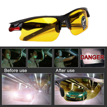 Hot Sale Day Night Car Vision Driver's Eyewear Anti Anti-Glare Night Vision Driver Goggles Night Driving Enhanced Light Glasses