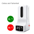 Digital Display Automatic Sensor Free Hand Soap Dispenser Infrared Thermometer Integrated Hotel Bathroom Hand Sanitizer Machine