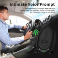 Car Bluetooth 5.0 Handsfree Car Kit Sun Visor Clip Wireless Audio Receiver Speakerphone Loud Speaker Music Player Speaker Phone