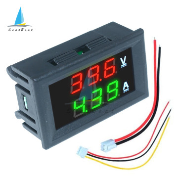 0.56'' 0-100V 10A 50A 100A LED Digital Voltmeter Ammeter Car Motocycle Voltage Current Meter Volt Detector Tester Monitor Panel