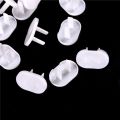 50Pcs Anti Electric Shock Plugs Protector Cover Cap Power Socket Electrical Outlet Baby Children Safety Guard Two holes