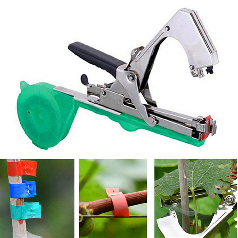 Garden Tools Plant Tying Machine Branch Hand Tying Machine Tapetool Tapener Packing Vegetable Stem Strapping T1- T8