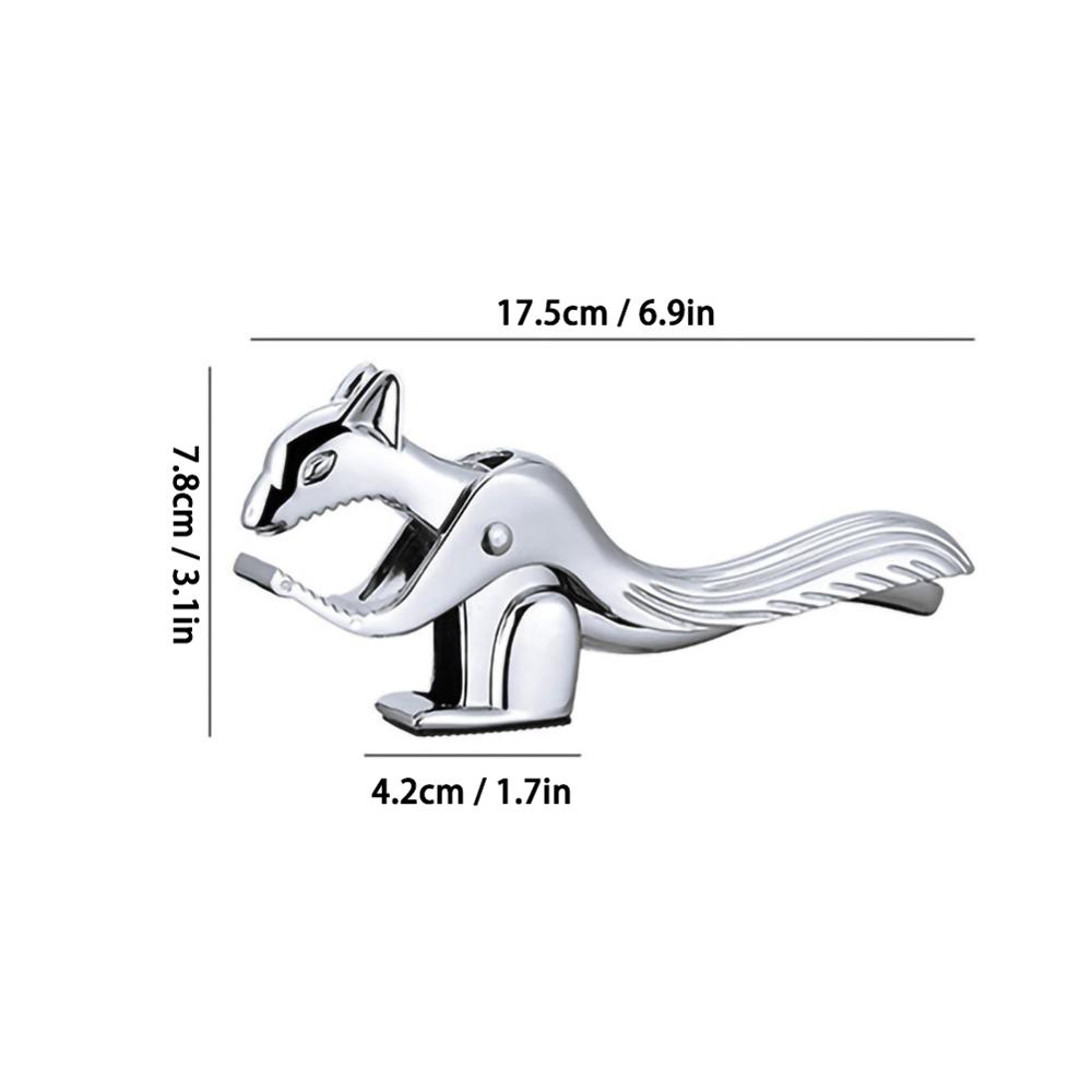 Squirrel Shape Nutcracker Sheller Crack almond Walnut Pecan Hazelnut Filbert Nut Sheller Clip Tool Clamp Plier Cracker