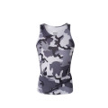 Customized sublimated lycra rash compression tank top men