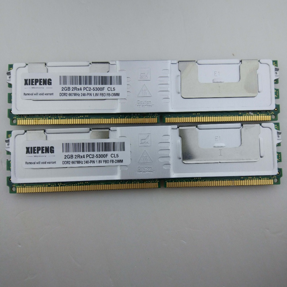 Dell Precision 690 R5400 490 T5400 T7400 Server memory 16GB DDR2 ECC Fully Buffered RAM 8GB 667MHz FB-DIMM 4GB PC2-5300F DIMM