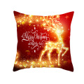 Christmas Cushion Cover Decorative Sofa Pillow Cover Case Seat Car Throw Pillowcase Christmas Decoration Pillows Decor Home