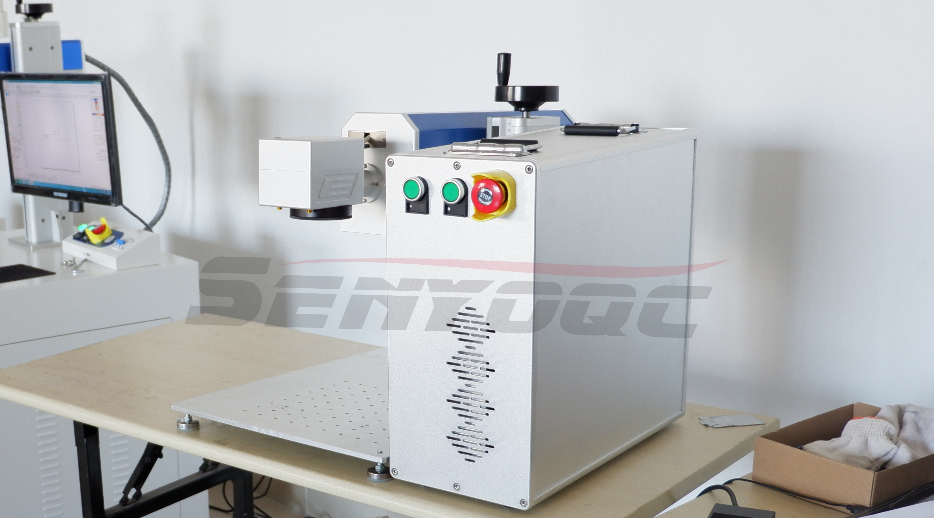 China manufacturer 30w marker gold and silver engraving 20w bird ring laser marking machine for sale