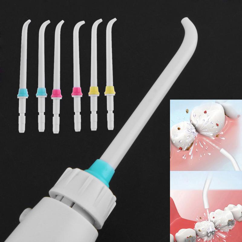 6 Nozzles Faucet Oral Irrigator Water Dental Flosser Tooth Jet Flossing Irrigation Oral Care Mouth Cleaner Tools Faucet Switch