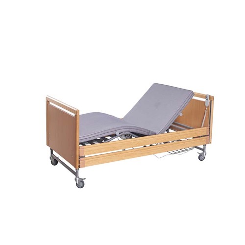 Professional electric wooden hospital bed nursing home care Manufacturers and Suppliers from China