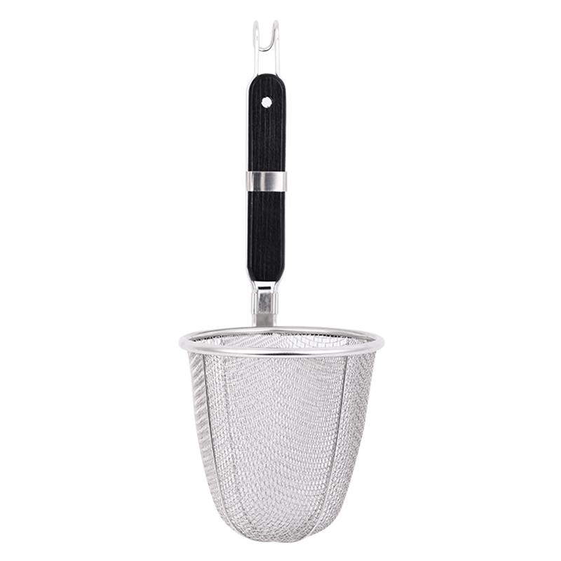 Stainless Steel Strainer Basket Wire Mesh Food Skimmer Colanders Strainers Kitchen Sieve for Pasta Dumpling Noodle Tools