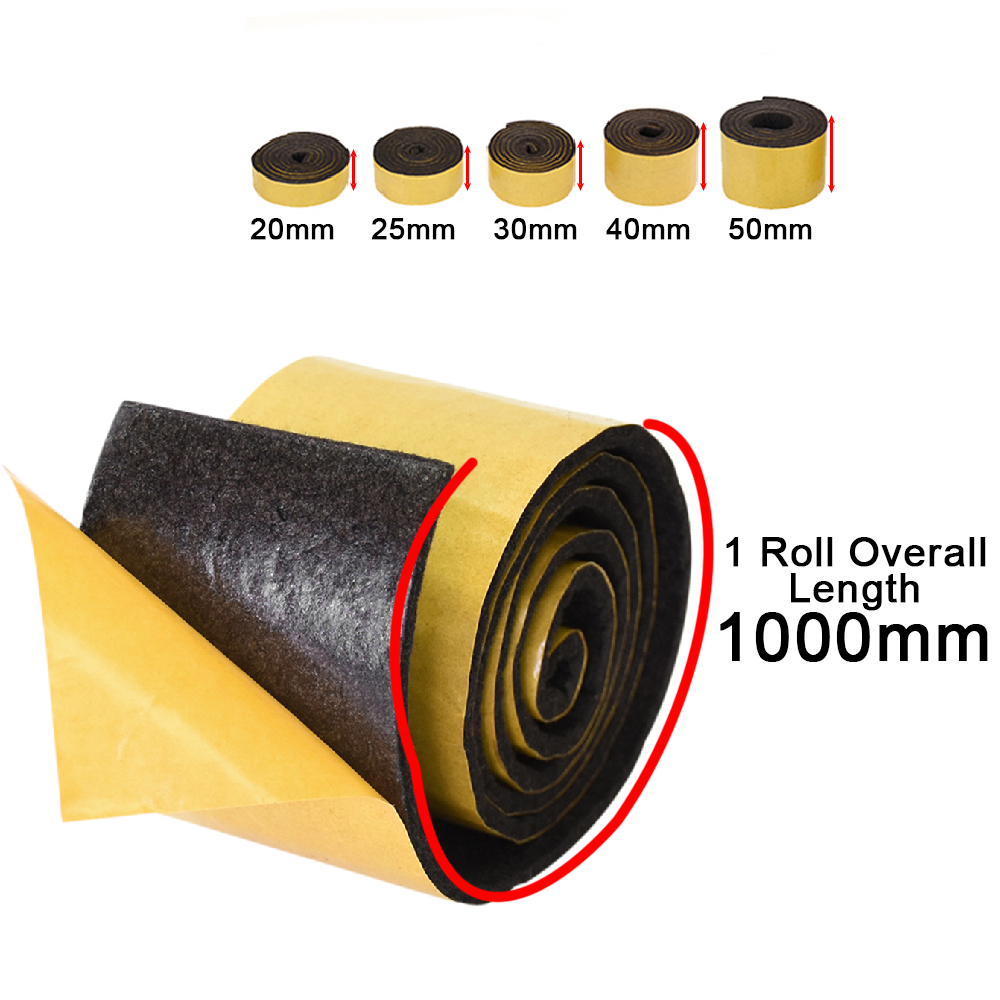 1 Roll Self-Adhesive Felt Furniture Pad Roll for Hard Surfaces Heavy Duty Felt Strip Mute Wear-resisting Protect the floor Pads