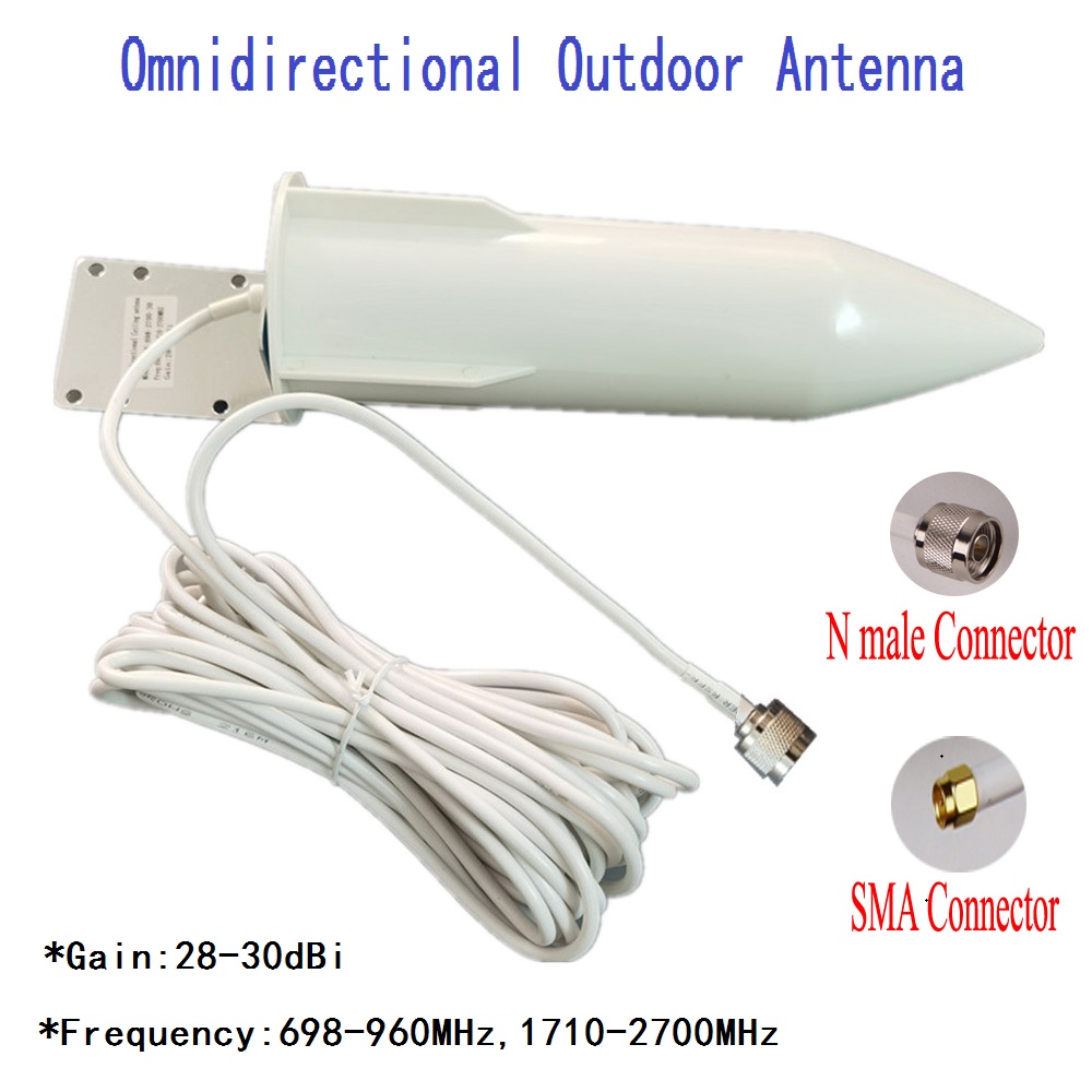 Communication Outdoor antenna for wifi router 2G 3G 4G Repeater gsm cdma dcs pcs mobile signal amplifier UMTS LTE signal booster