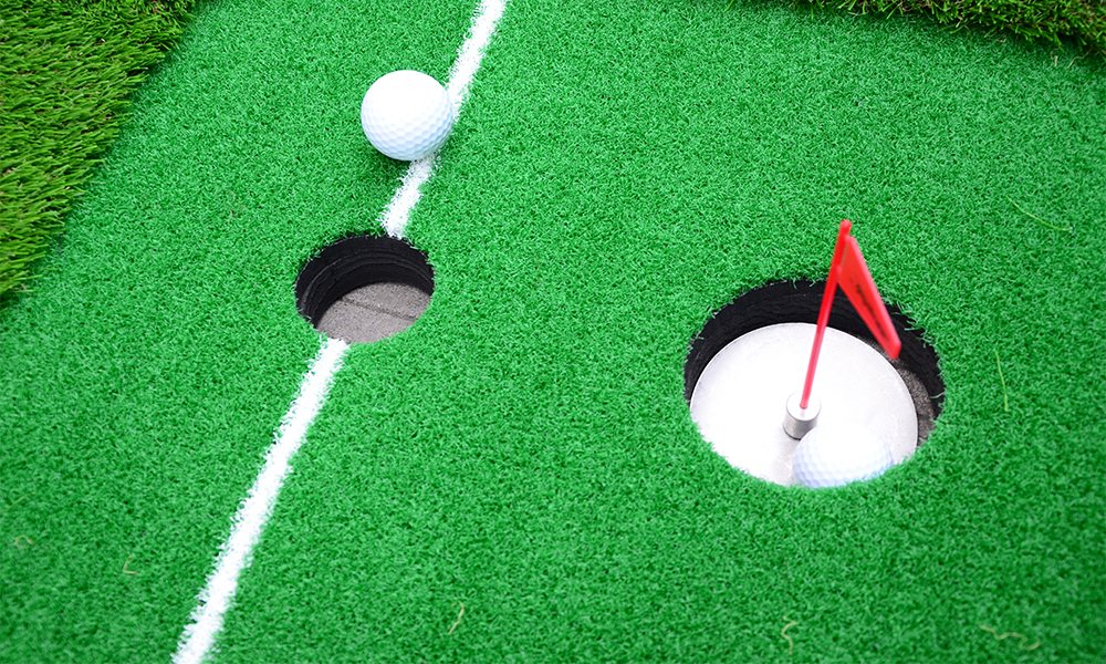 different putting levels for Golf Putting Green
