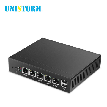 New intel celeron J1900 mini pc windows 10 Quad core 4*Gigabit Ethernet LAN mini Computer pfsense firewall router barebone PC
