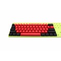 Free Shipping YMDK 104 87 61 Mixed Red Black PBT OEM Profile Keycap For 104 TKL 60% MX Switches Mechanical Gaming Keyboard