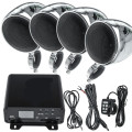 1000W bluetooth Amplifier 4 Speakers Studio Audio Stereo System Music Player For ATV UTV Motorcycle Electric Bike Marine Boat