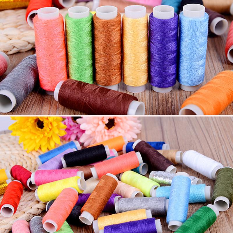 60 Color 250 Yard Sewing Thread Sewing Supplies Quilting Tools Polyester Embroidery Thread for Sewing Machine Hand Stitching