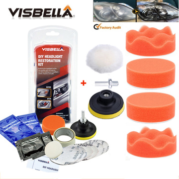 Car Headlight Restoration Polishing Kits Headlamp Repair Kits Car light Lens Polish Polisher Cleaning Paste Refurbish Paint Care