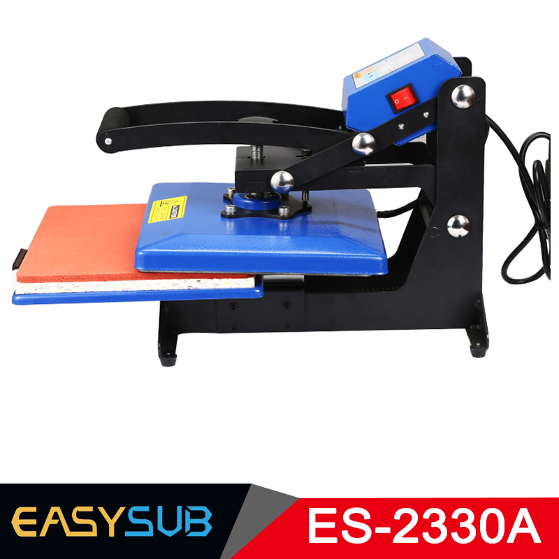 25*30cm flat plate sublimation priter small heat transfer machine hot drilling printing T-shirt multi-function